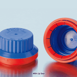 DURAN® 45 PP Tamper-Evident Screwcap, -10℃+125/140℃, Autoclavable Ideal for Storage, Delivery, or Confidentiality of the Expensive or Important Samples, 기밀유지 안전(보안)캡