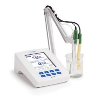 HI 5521 - 탁상용 pH/EC/온도/염도/저항 측정기 (2채널)