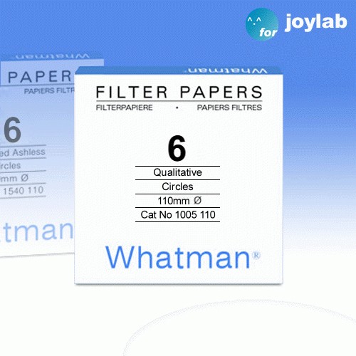 Whatman 여과지 No.6 110mm (WM.1006) WF6