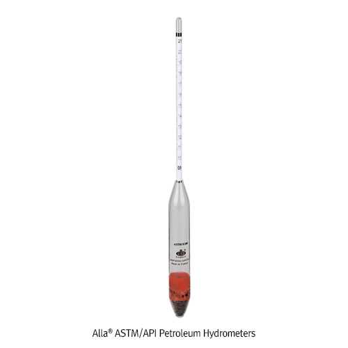Alla® ASTM Hydrometer, Specific Gravity Scale, E100, ASTM 비중계