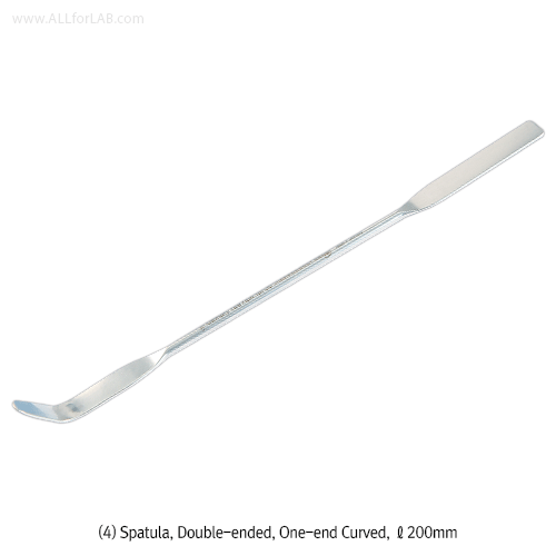 Hammacher® Premium “Chattaway” Double Spatula, Rustproof Stainless-steel, L125~235mm1-Side Bented BladeTip, , 프리미엄 “차타웨이” 양면 스패츌러, 독일제, 비부식
