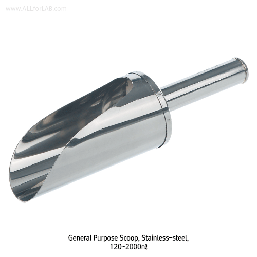 Bochem® Scoop, High Grade Stainless-steel, Robust & Pharma-model, 100~2,000㎖ For Pharmacentical·Chemical·Food application, Non-magnetic, 스텐 스쿠프, 비자성/비부식