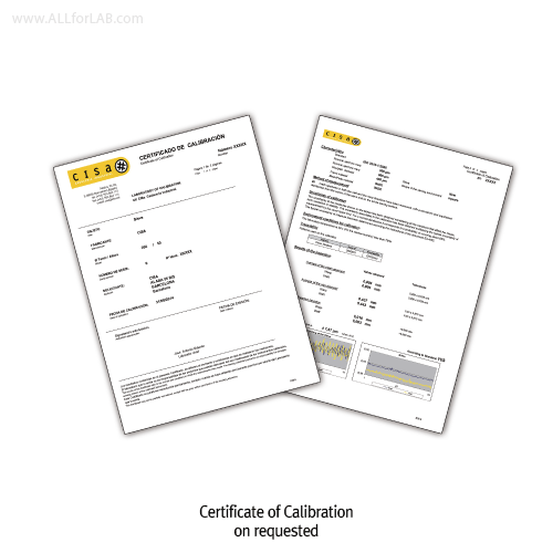 CISA® Φ203×h50mm Premium Certified All Stainless-steel Test Sieve, with WORKS CERTIFICATE & Φ 0.5~10mm(●) Round-holes With Serial-number, Multi-Use/-Function, 정밀 표준망체, 개별“ 보증서” 포함