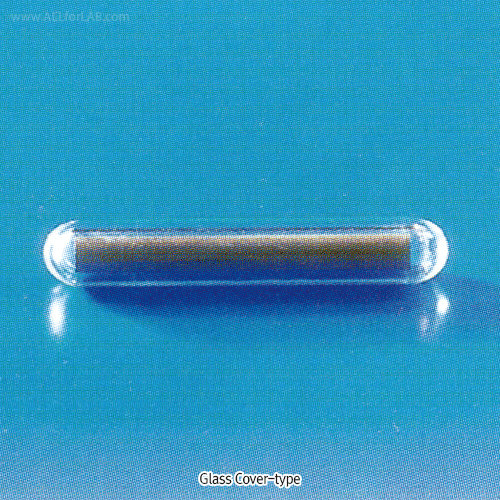 Cowie® Glass Covered Magnetic Stirrer Bar, Ideal for Chemicals & High Temp., L6~60mm Excellent Chemical & Heat Resistance, 400°C, 글라스 커버 마그네틱바, 고온·내약품용