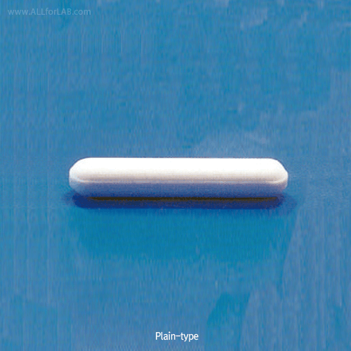 Cowie® High-grade PTFE Plain-type Stirrer Bars, for Lab & Industry, L15~159mm, -200℃~+280℃, PTFE 플레인형 마그네틱 바