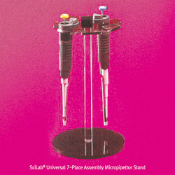 SciLab Universal 7-Place Assembly Micropipettor Stand, Vertical-type 7-Hole, 만능형 마이크로 피펫터 스탠드, 조립식