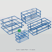 SciLab® Bottle & Centrifuge Tube Rack, Epoxy-coated Steel, Φ30~Φ97mm 8·6·4 Holes for 50~500㎖ Tube & Bottles, Autoclavable, 121℃, 에폭시 코팅 스틸랙
