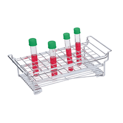 One-Touch Folding-type Test Tube Rack, for Φ14~Φ42mm Tubes, 10·18·50-Hole Made of Stainless-steel, Autoclavable, Stackable, Good Storage, 원-터치 접이식 스텐 튜브 랙