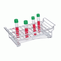 One-Touch Folding-type Test Tube Rack, for Φ14~Φ42mm Tubes, 10·18·50-Hole Made of Stainless-steel, Autoclavable, Stackable, Good Storage, 원-터치 접이식 스텐 튜브 랙