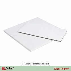 SciLab-brand® 1,000℃ Programmable Digital Muffle Furnaces,“WiseTherm® SFX”, Exposed Heating Elements-type with Digital PID Control, Short Heat-up Time, Ceramic Fiber, 4-Side Heating, with Ceramic Fiber Plate, 3~63 Lit 디지털 전기로, 디지털 PID 컨트롤 시스템, 4면 가열 방식, 히