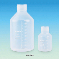 WisdTM DIY Piercing PP MeasureTM Bottle·Opentop Cap·Septa, for All DIN GL25·32·45 Threads, 100~1,000㎖ Excellent for Multiple Injection & Chemical Resistance, 125/140℃ Stable, Autoclavable, 피어싱-PP바틀·오픈탑 캡·셉타