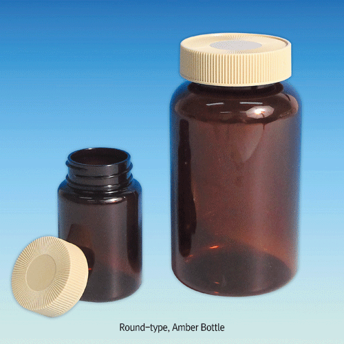 PET Clean Wide-neck Bottle, with PP Screwcap, 25~950㎖ Ideal for Food & Medical Supplies·Sampling·Storage, PET 광구 크린 바틀