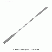 General Purpose Double-Spatula & Chattaway Spatula, High Grade Stainless-steel L130~500mm, Finished Surface, MP-1400℃, 스텐 양면 스패츌러, 비자성/비부식