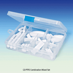 PTFE Combination Mixed Stirrer Bar-Set, for Lab & Industry, L2~60mm, 28pcs/set Excellent for Chemical and Corrosion Resistance, PTFE 마그네틱바 종합세트
