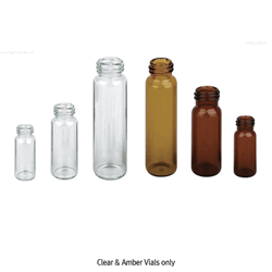 SciLab® 2~12㎖ Sample Vials, Screwcaps & Septa ; Separately With “USP-I” Boro 5.0 Glass, Clear & Amber, 2~12㎖ 샘플 바이알, 캡 & 셉타 각각 별매