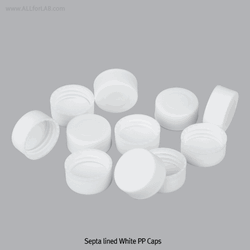SciLab® 6~16㎖ Sample Vials, Screwcaps & Septa ; Separately With “USP-I” Boro 5.0 Glass, Clear & Amber, 6~16㎖ 샘플 바이알, 캡 & 셉타 각각 별매