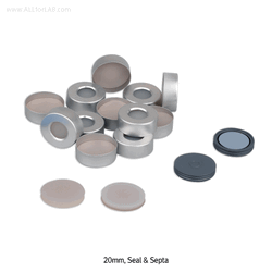 SciLab® 20mm Crimptop Serum Bottle, Alu-seals, Septa, Crimper, and Decapper : Separately With “USP-I” Boro 5.0 Glass, Clear & Amber, Normal Grade, 5~20㎖ Crimptop 세럼 바틀, 알루미늄씰, 셉타, 크림퍼 and 디캐퍼 별매