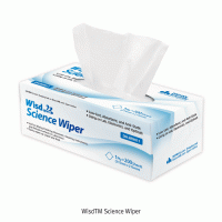 WisdTM Science Wiper, Non-Fluorescence Pulp, Low-Lint/Good Absorbent/Anti-Static Using on Lab·Electronics·Optical, 사이언스 크린 와이퍼, 로우린트 정전방지형