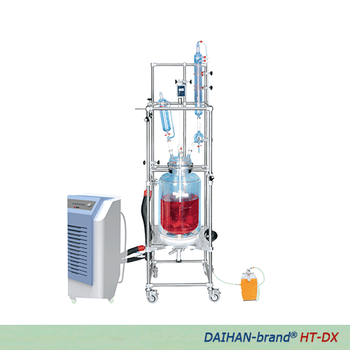 DAIHAN® High-Torque Overhead Stirrer “HT-AX” & “HT-DX”, for Middle-/High-Viscosity, Max.40·60Lit, 60,000·90,000mpas With “Push-Through” Shaft(Φ10mm or Less) and Chuck grip Φ6~12mm, Flex-Coupling Φ6~16mm, Max.1,000rpm 중/고점도용 강력교반기, 사용교반봉 ; ①기본은Φ6~12mm