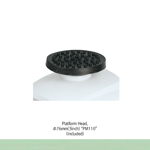 DAIHAN® Hi-performance Multifunction Vortex Mixer-set “VM-30”, Circular Orbit, Constant Torque, 3,300rpm With Φ76mm(3inch) Platform Head & Pop-off Cup Head, Variable Speed Control, Continuous or Touch-on Mixing 다용도 볼텍스 믹서, 다양한 속도 조절, 인체공학적 디자인 적용, 강력