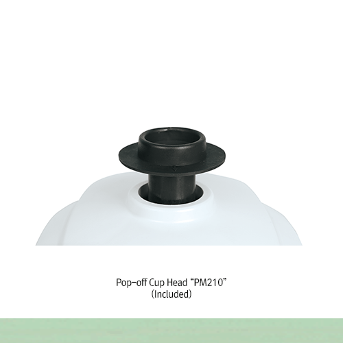DAIHAN® Hi-performance Multifunction Vortex Mixer-set “VM-30”, Circular Orbit, Constant Torque, 3,300rpm With Φ76mm(3inch) Platform Head & Pop-off Cup Head, Variable Speed Control, Continuous or Touch-on Mixing 다용도 볼텍스 믹서, 다양한 속도 조절, 인체공학적 디자인 적용, 강력