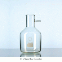 DURAN® Premium 3~20 Lit Filtering Bottle, Boro-glassα3.3 For High Vacuum, Heavy-Duty, 3~20Lit 여과병