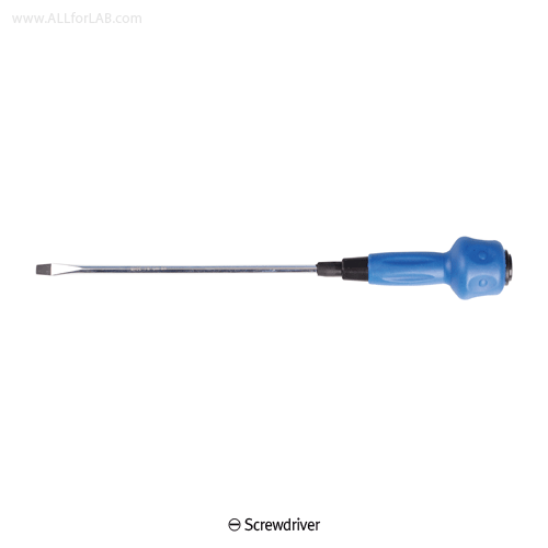 Φ6mm CRV ?, ? Screwdriver, Magnetic TipWith Ergonomic Rubberized Soft Grip Handle, 전공용 드라이버