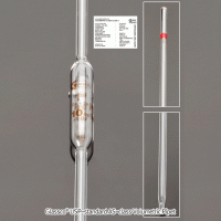 Glassco® USP-standard AS-class Volumetric Pipet, Amber-stain Graduation, 0.5~100㎖With Individual Work- or Batch- Certification, 1 mark, , USP표준 AS급 볼류메트릭/홀 피펫