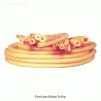 Pure Latex Rubber Tubing, Light Amber, id Φ4~Φ15mm For General- & Vacuum-Use, 라텍스 러버튜빙