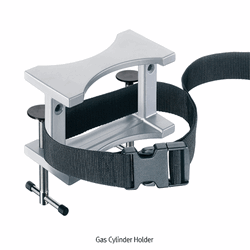 Gas Cylinder Holder, up to Φ230mm, Safety Belt with Snap Buckle For Wall Fixing, for Benches Thick-up to 65mm, 가스 실린더 홀더