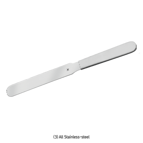 Hammacher® Premium Mixing Spatula, L165~415mm, Medicaluse Ideal for Mixing Plaster & Alginates, Stainless-steel·PTFE-Coated, High-Polished, 프리미엄 믹싱 스패츌러, 연고칼, 독일제, 비부식