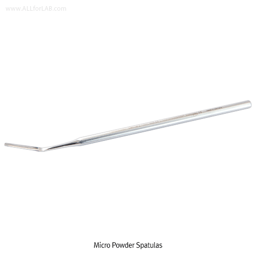 Hammacher® Premium Micro Powder Spatula, WironitTM Special Non-magnetic/Rust-proof Stainless-steel, L140mm For Fine Work, Octagonal-Handle, 프리미엄 분말용 마이크로 스패츌러, 독일제, 비자성/비부식 특수스텐