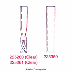 Wheaton® Premium 11 mm Crimptop 1.5㎖/Φ12×h32mm Autosampler Vials, Aluminum Opentop Seal & Septa ; Separately Clear & Amber, for Chromatography, Boro-glass 3.3, 1.5㎖ 프리미엄 크림프탑 바이알, 알루미늄씰 & 셉타 별매
