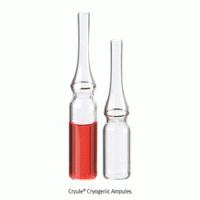 Wheaton® Glass Cryogenic Empty Ampule, Cryule® USP/ASTM, 고급형 냉동앰플/글라스 크리오젠 바이알