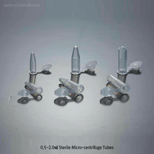 JetBiofil® 0.5~2.0㎖ Sterile Micro-centrifuge Tube, Quality Traceable, DNase/Rnase-free, Pyrogenic, 25,000 RCFWith Flat Top Cap, Fine Graduation, Marking area on Tube, Autoclavable, -80 ~+121℃,멸균Micro 원심관