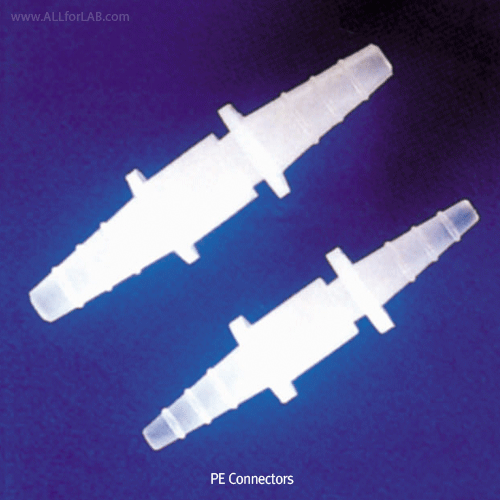 Kartell® PE Separable 2 Pcs, Non-Autoclavable, Quick Disconnector-Tapered, Φ4~16mm Suitable for Foodstuff, -40℃+110℃, 분리형 커넥터