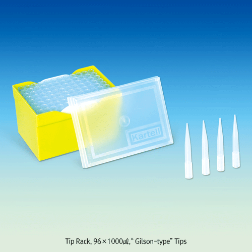 Katell® 1,000㎕ Blue-tips, Universal-fit, Bulk & Rack