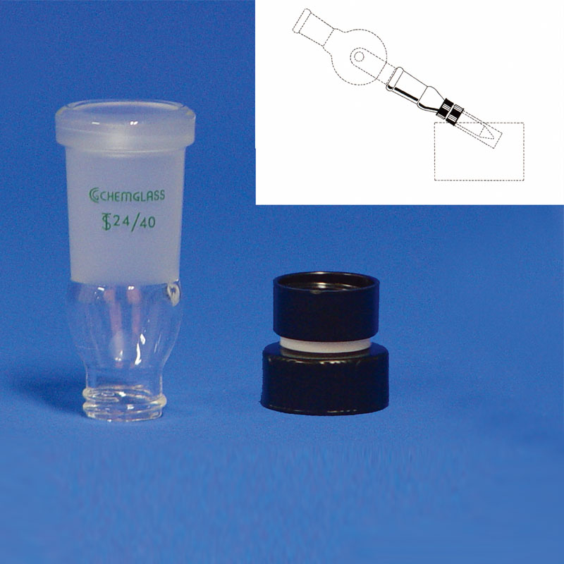 Evaporator Adapter for Vial 회전농축기 바이알 어댑터