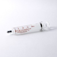 Matched Numbered Glass Syringe 고급형 유리 주사기, Metal Luer-Lock Tip