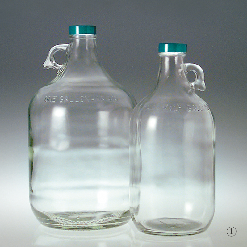Glass Jug With Teflon Lined Cap 글라스 저그