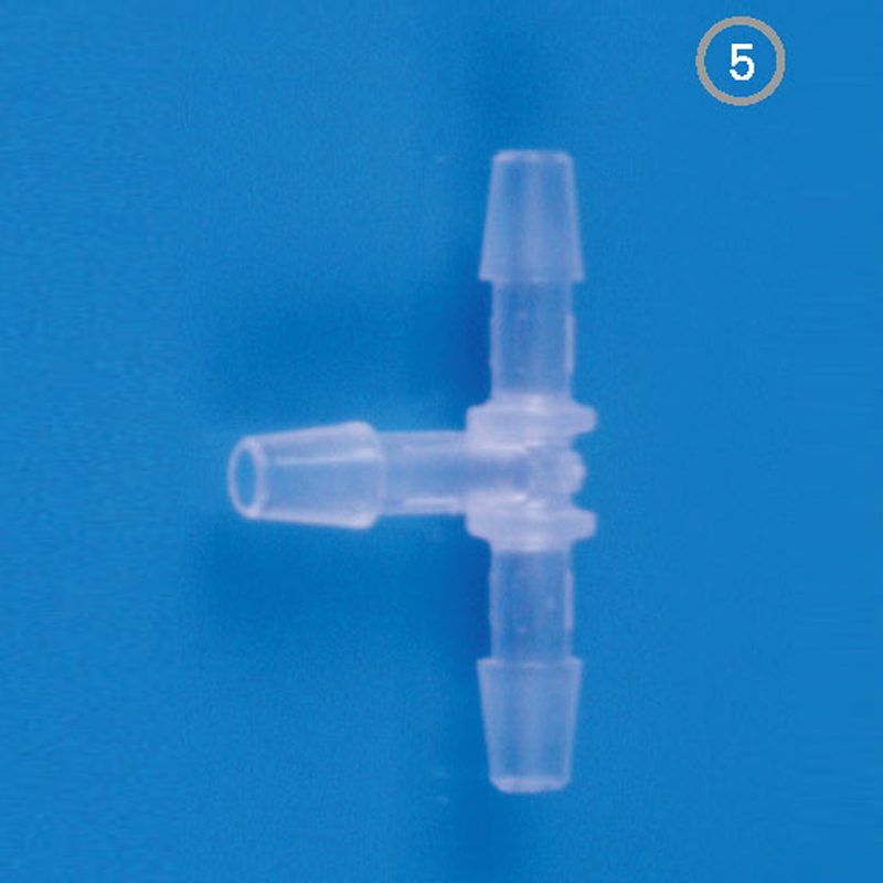 Tubing Connector, T- type Connector 튜브 연결관, T-형 연결관