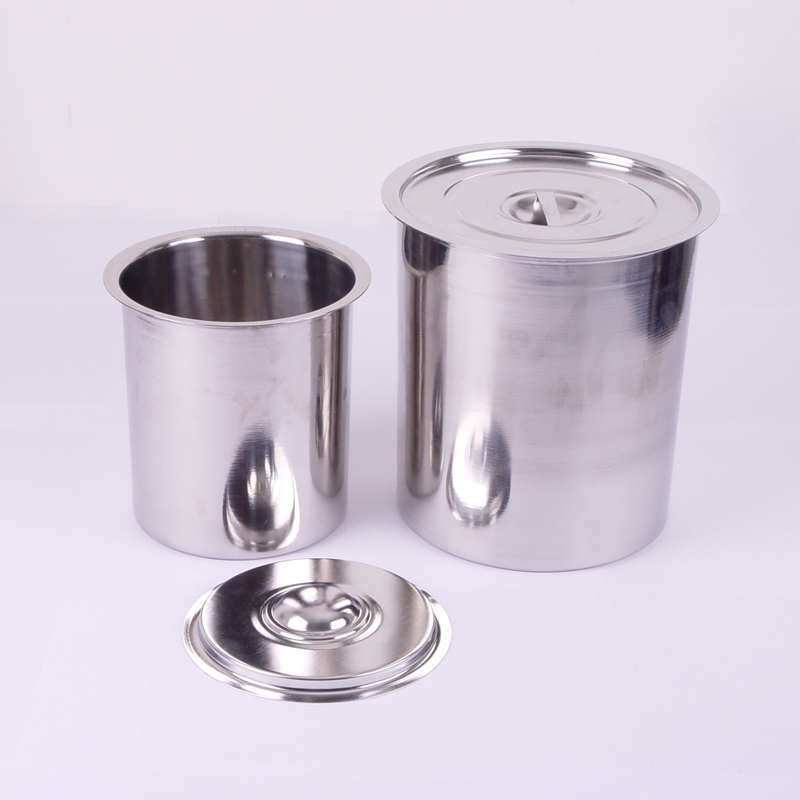 Cylindrical Stainless Steel Container 타원형 스테인레스 용기