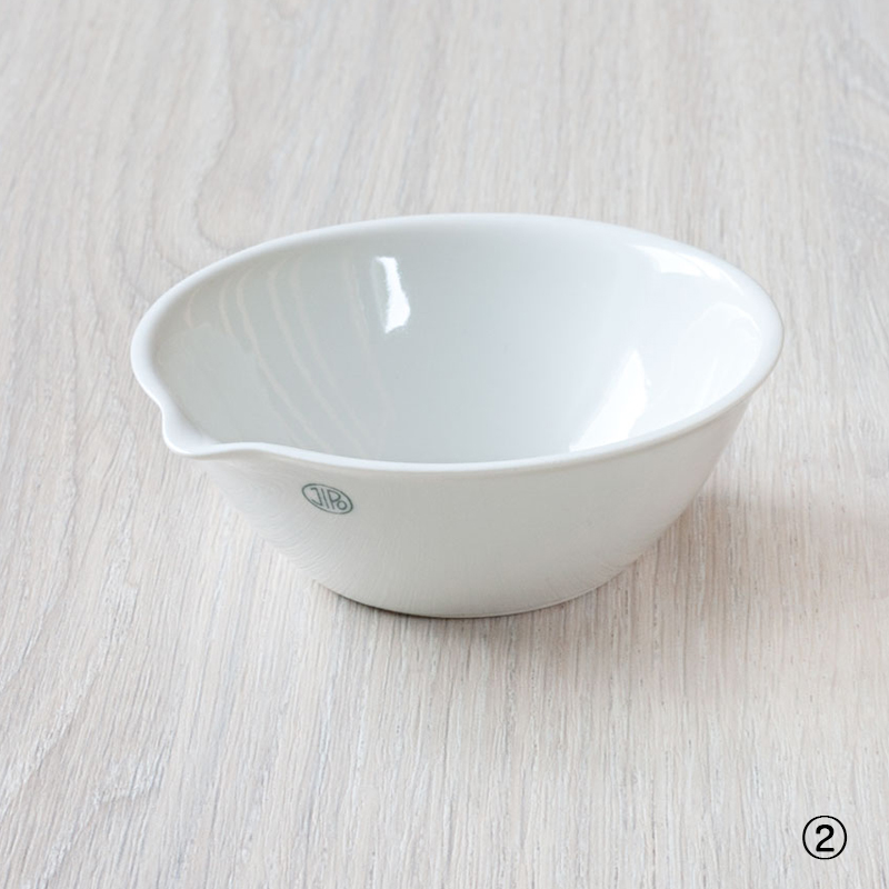 Porcelain Evaporating Dish 평형 자제 증발 접시, Flat Bottom
