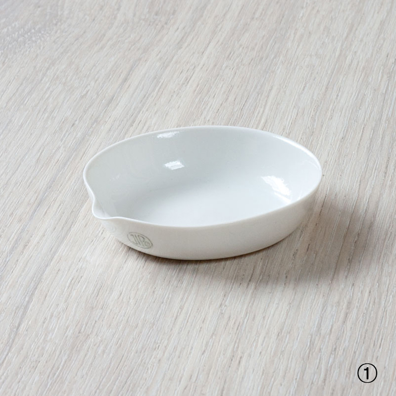 Porcelain Evaporating Dish 평형 자제 증발 접시, Flat Bottom