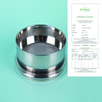 Calibrated Stainless Steel Test Sieve 정밀 스테인레스 표준 망체, 자체 성적서 포함