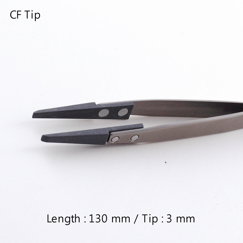ESD Carbofib Tip Tweezer CF 팁 트위저, Ideal-Tek®,ID-269CF-SA