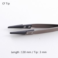 ESD Carbofib Tip Tweezer CF 팁 트위저, Ideal-Tek®,ID-269CF-SA