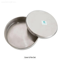 CISA® Φ203×h50mm Premium Certified All Stainless-steel Standard Test Sieve, with WORKS CERTIFICATE & Wire Mesh-holes(■) With Serial-number, Multi-Use/-Function, ASTM/ISO Standard Best Seller!, 정밀 표준망체, 개별“ 보증서” 포함