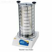 CISA® Premium Electromagnetic Sieve Shaker “BA200N” & “RP200N”, for Sieve Φ60~203mm Digital 3D Movement, Dry & Wet Sieving, Noiseless, 3차원 운동의 전자기 시브 쉐이커