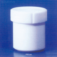 Cowie® PTFE Bottle, with Straight Sided Heavy Wall Construction, 15~2200㎖ With PTFE Screwcap, -200℃+280 ℃ Stable, PTFE 테플론 바틀, 불투명